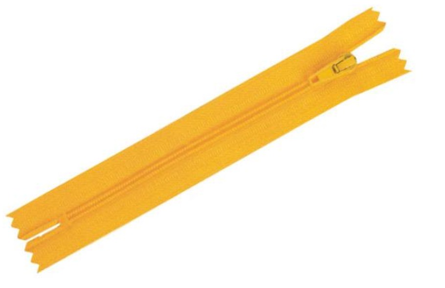 Nylon finished zipper