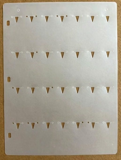 Slider sample card 22*29.5cm